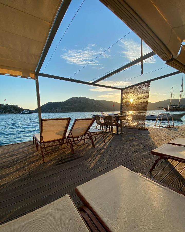 Melisa Hotel Bozburun Bagian luar foto